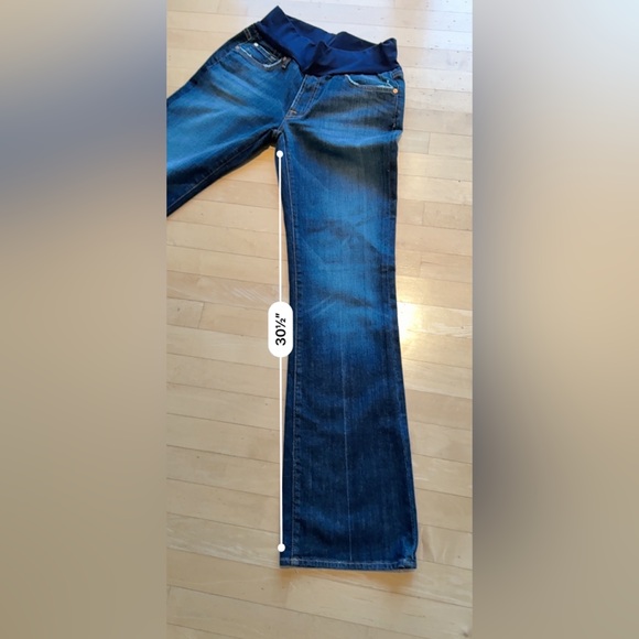 7 for all Mankind Maternity Jeans - Picture 6 of 8
